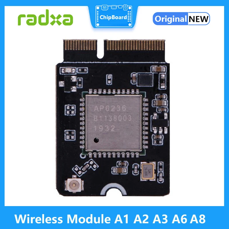 

A1 A2 A3 A6S A8 Wireless Module Dedicated for Rock Pi N10 / ROCK PI 5B / Rock 3A