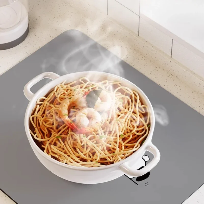 

Light luxury kitchen countertop drain pad