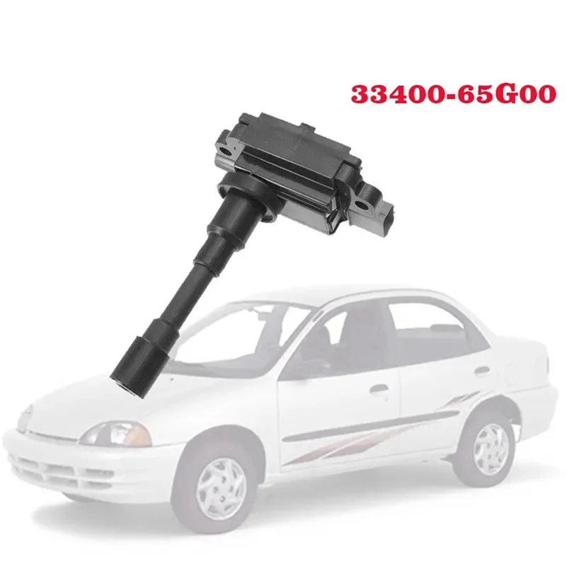 

Ignition Coil 3340065G00 33400-65G01 3340065G01 33400-65G02 33410-77E01 For Suzuki Ingis Jimmy Baleno SX4 Swift