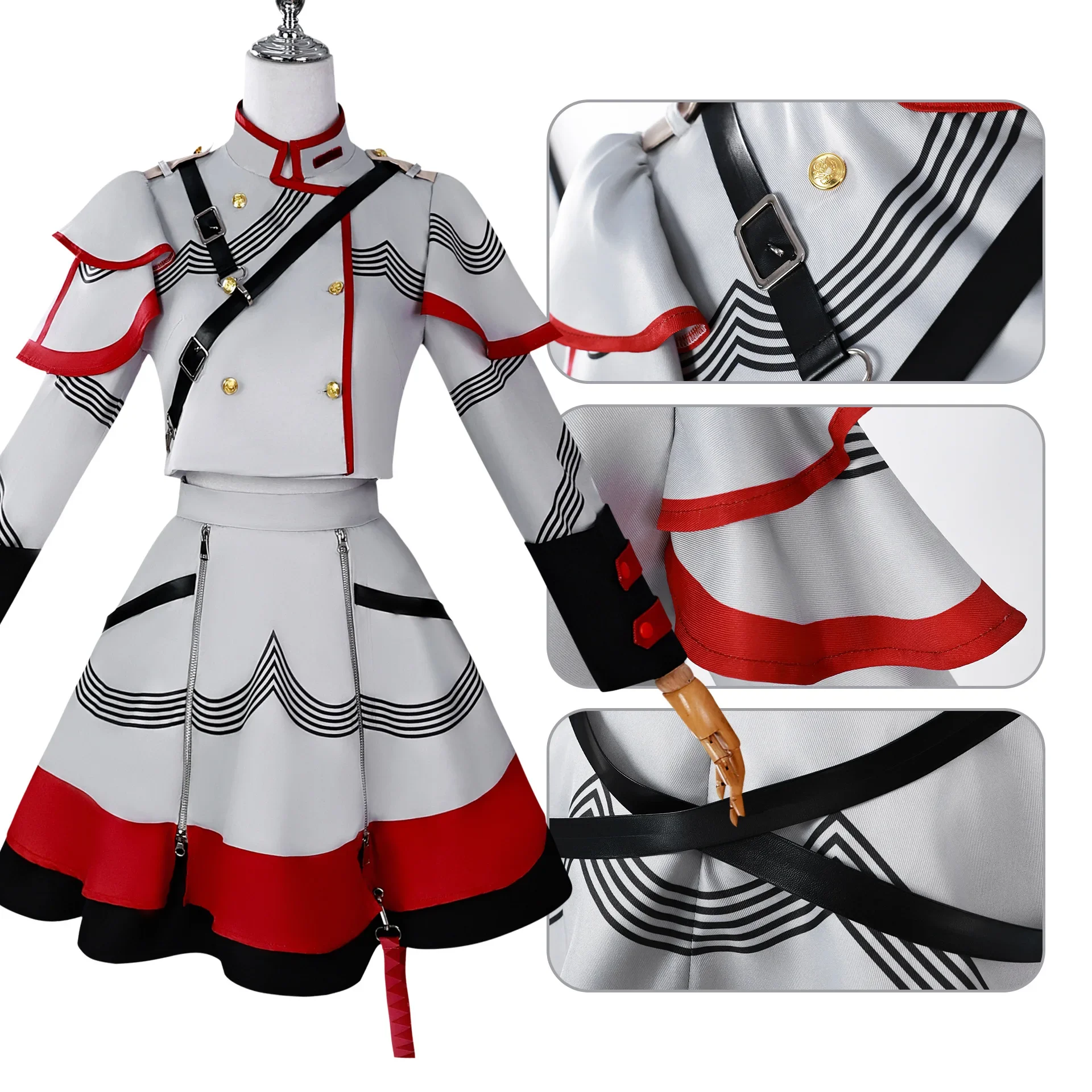 Cosplay Kasane Teto Anime Kasane Teto Costume perruque chaussures