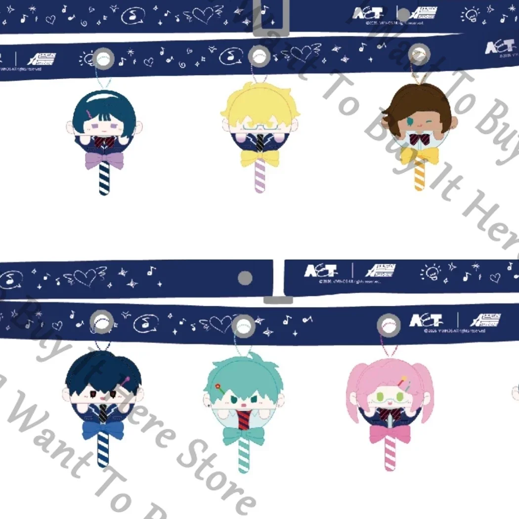 Anime Alien Stage Ivan Till Luka Hyuna Mizi Sua Cosplay Cartoon Fluffy Maumet Puppet Keychain Keyring Polaroid Card Storage Bag - view 3