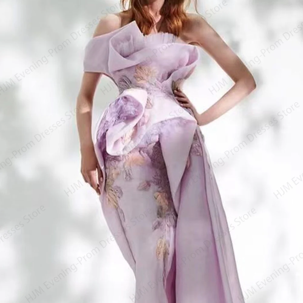 Vestido de noite de um ombro até o chão feminino, Vestidos Sereia, Formatura, Festa, Casamento, Gala, Eventos Especiais, Elegante, Longo, 2024