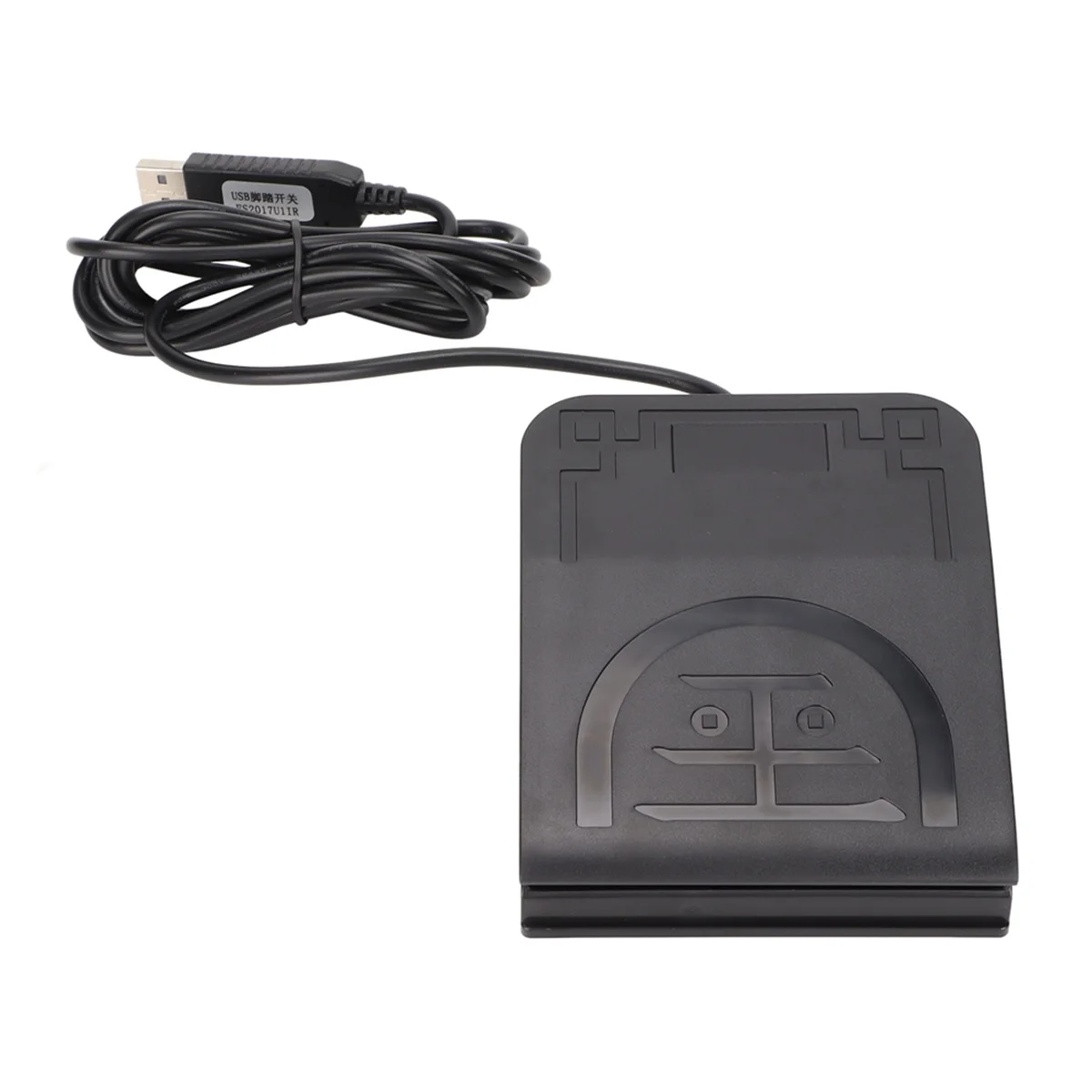 USB Foot Switch Pedal High Sensitivity Multifunctional Ergonomic Pedal Single Foot Switch Pedal for PC