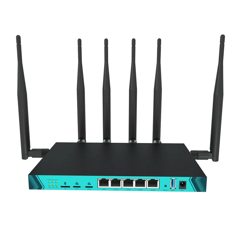 WG1602 Gigabit Dual-Card Multi-Mode 1200M 4G LTE Dual SIM Card Router Openwrt CAT6 Router Wifi Modem With Sim