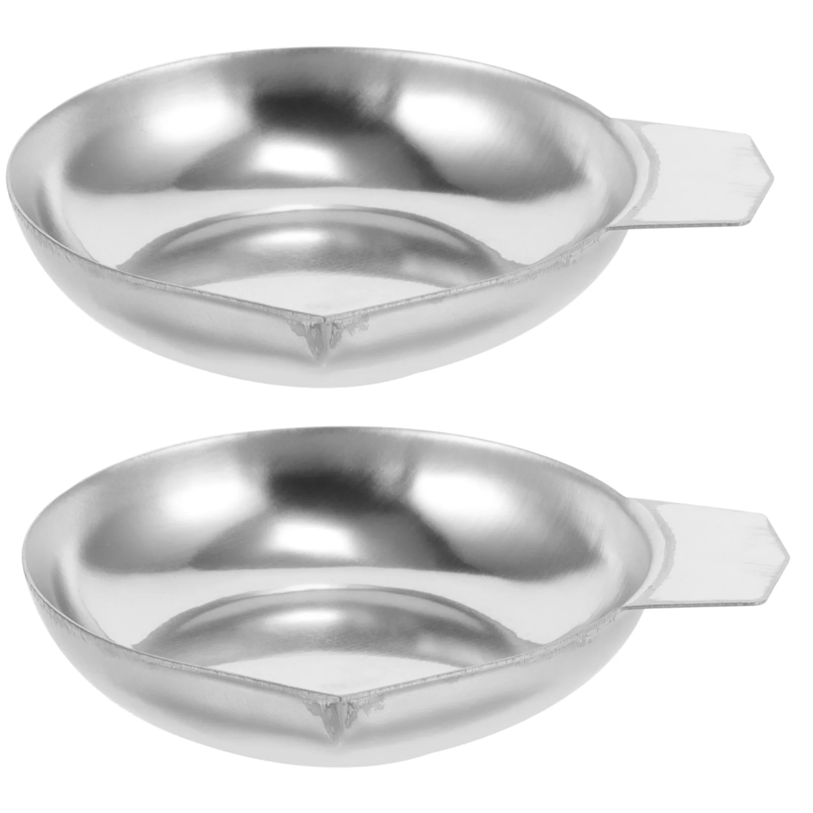 Stainless Steel Weighing Pans Weighing Dishes Mini Scale Trays Metal Weigh Boats