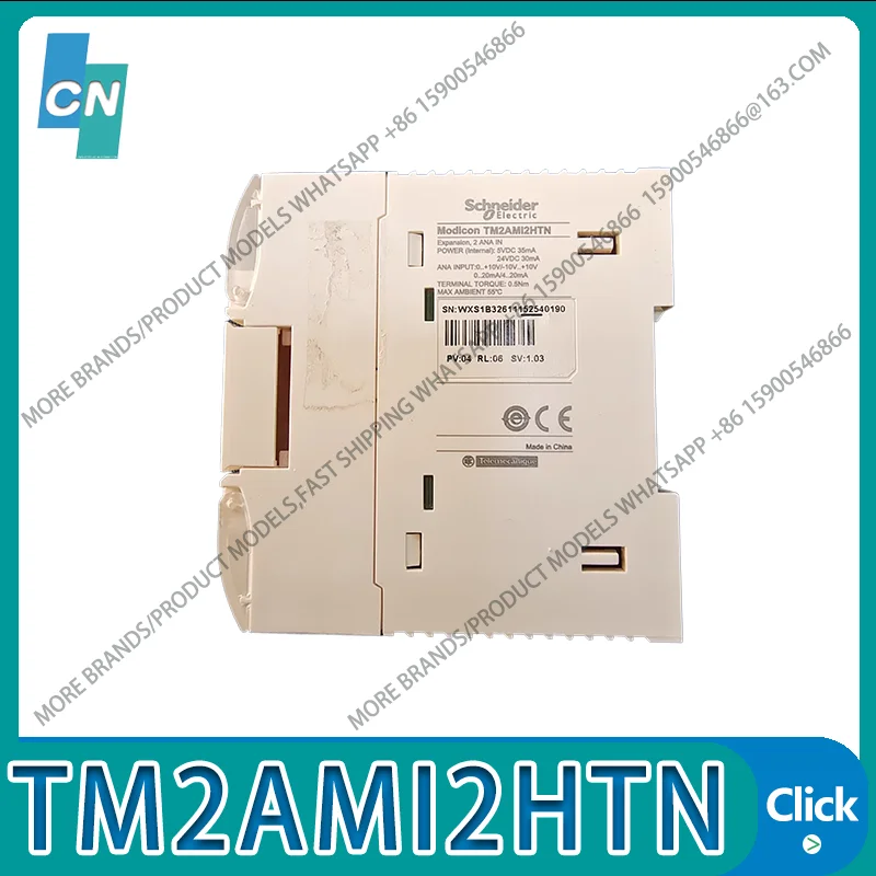 TM2AMI2HTN PLC Module Second-hand Original appearance intact Functional tested ok Fast Shipping
