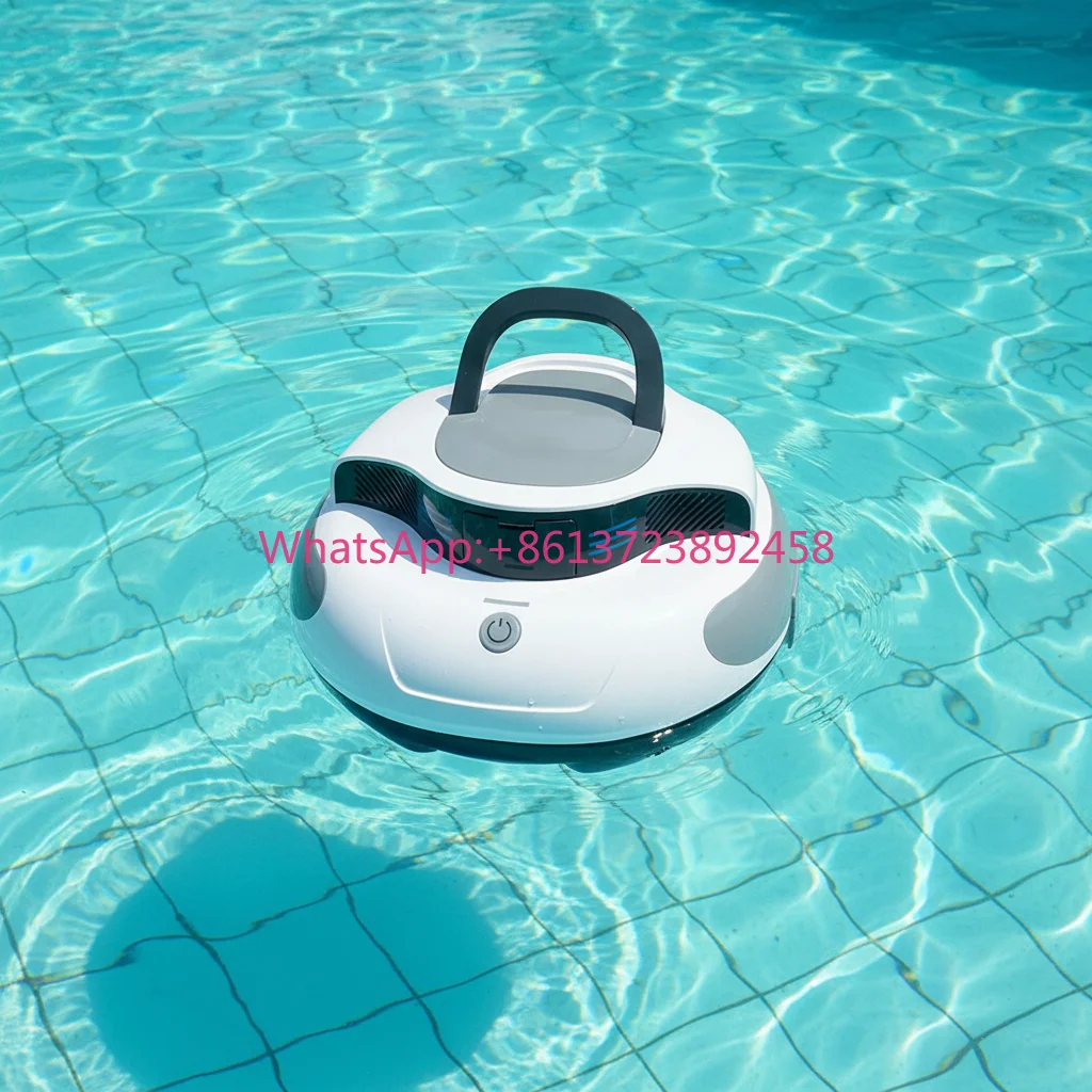Cordless Intelligent Pool Cleaning Robot, Small Household Swimming Pool Cleaner, Automatic Vacuum for Small Pools
