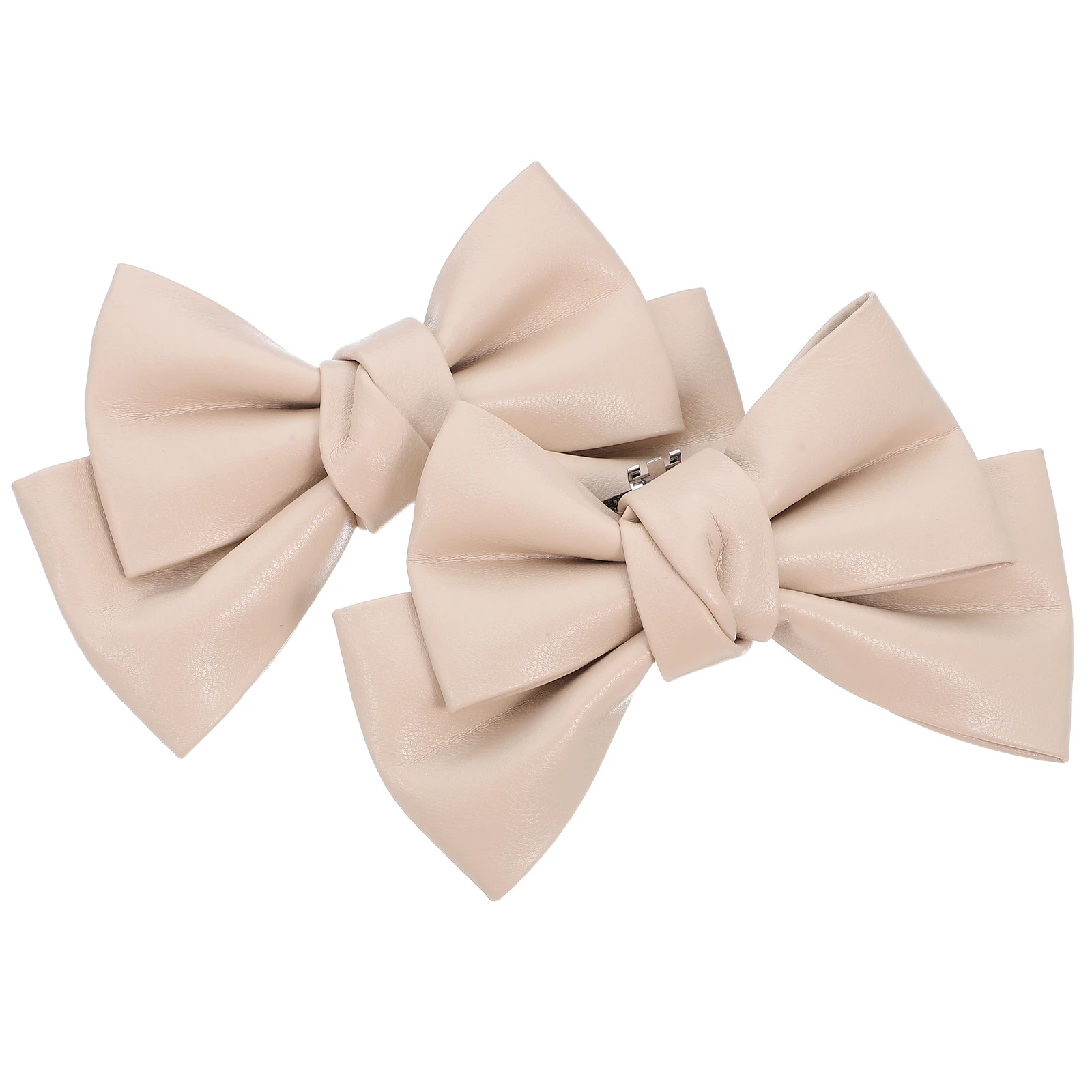 

1Pair Clip-on Bowknot Shoe Clips Refined Texture Easy to Install Multifunctional Decorative Bows for Heels Bridal Party