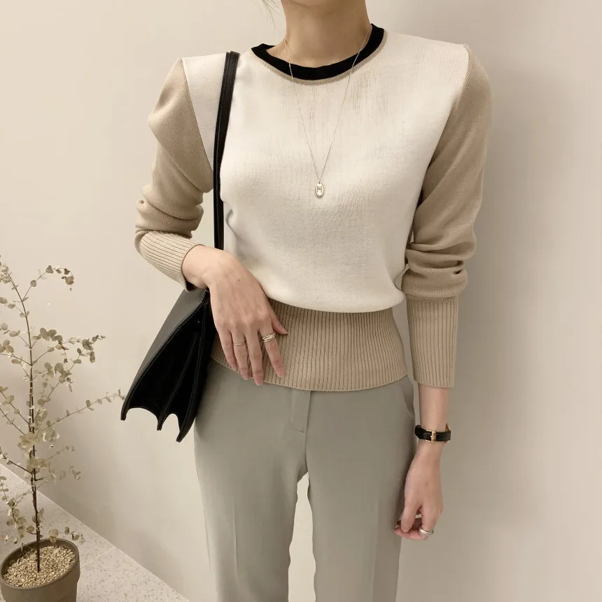 Korean Fashion Office Lady Warm Nice Elegant Sweater Woman Spring Autumn Winter New Women Casual Female Pullover Cheap Wholesale