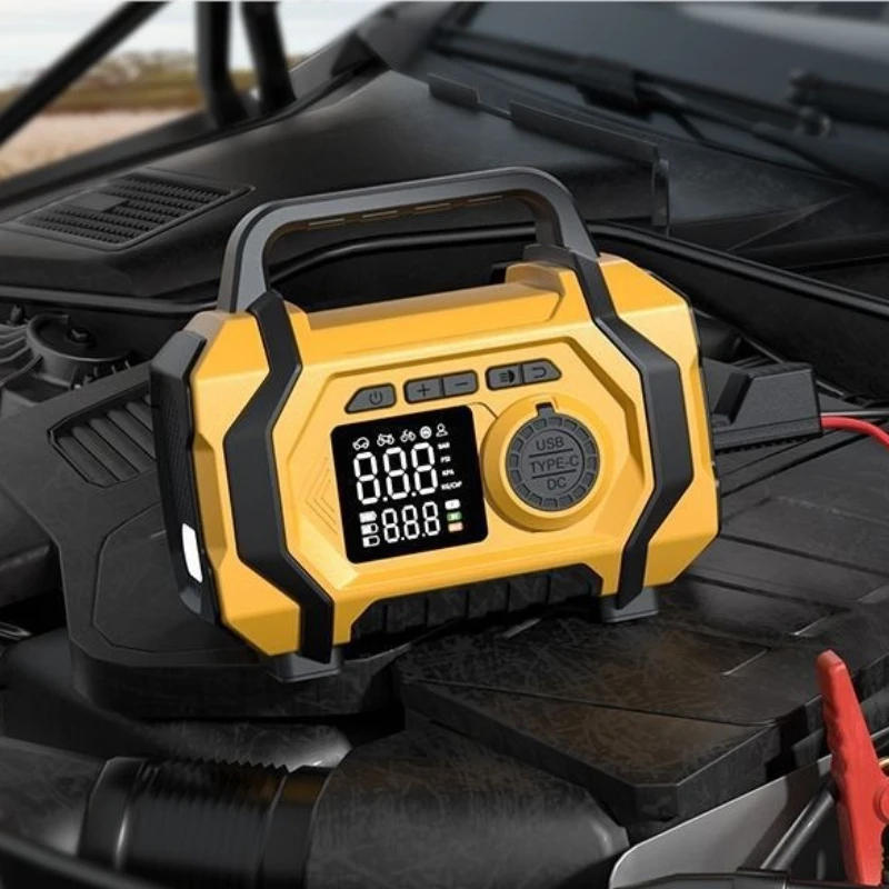 

Car emergency start power supply 12V vehicle air pump, high pressure pump