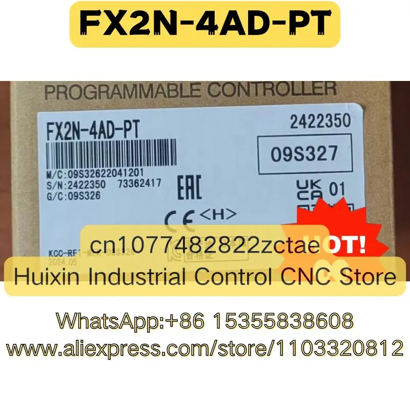 Brand New Original FX2N-4AD-PT FX2N 4AD PT PLC Module