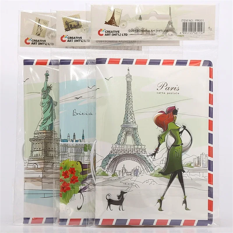 6 Phong Cách Cho Lựa Chọn Da Hộ Chiếu Passport Cover, Túi Đựng Thẻ, Hoa Hậu Yêu Du Lịch Nhựa PVC Thẻ, kinh Doanh Để Thẻ Kích Thước 9.6*14Cm