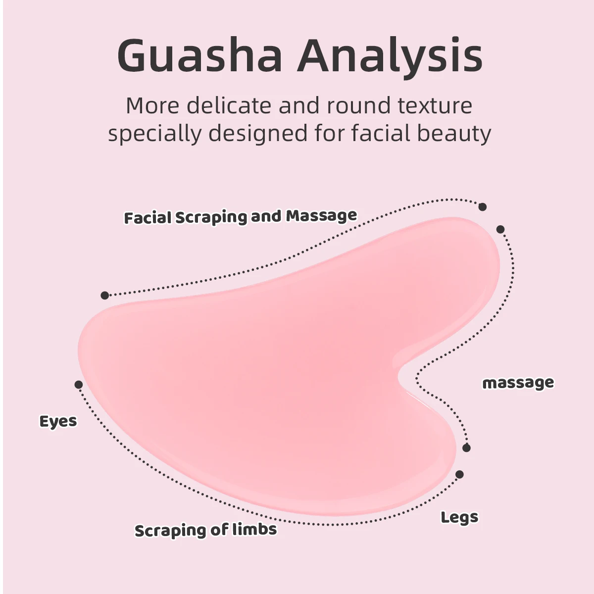 مجموعة تدليك تنظيف الوجه مكونة من 7 قطع، مجموعة من أدوات العناية بالوجه المحمولة، هدية مثالية للسيدات والأمهات #5
