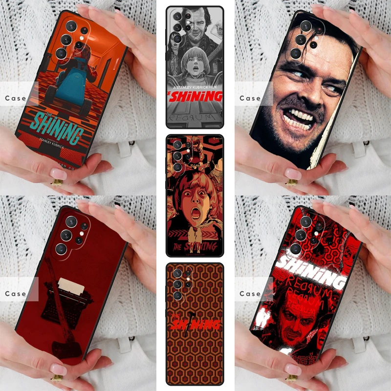 The Shining Horror Film Cool TPU Phone Case for Samsung Galaxy S26 S25 S24 S23 S22 S21 S20 Note10 Plus FE Ultra Cover