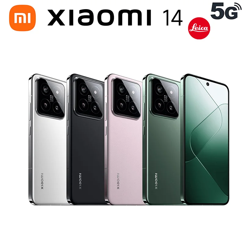 Nueva ROM Global Xiaomi 14 16GB 512GB 1T Snapdragon 8 Gen 3 a "6,36" 1,5 K pantalla 50MP + 32MP cámara 90W 4610mAh batería