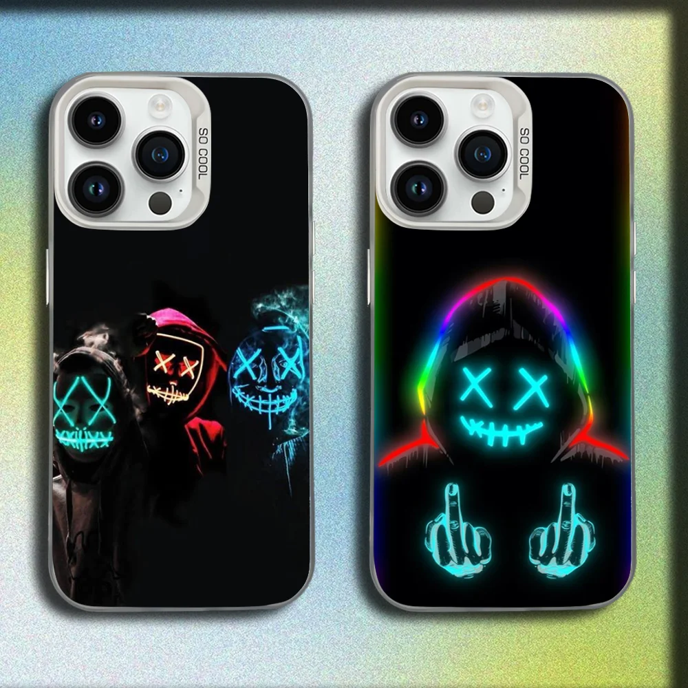 

Cool Devil Bad Boy Phone Case For iPhone 16,15,14,13,12,11,Mini,Pro,E,MAX White Matte Shockproof Cover