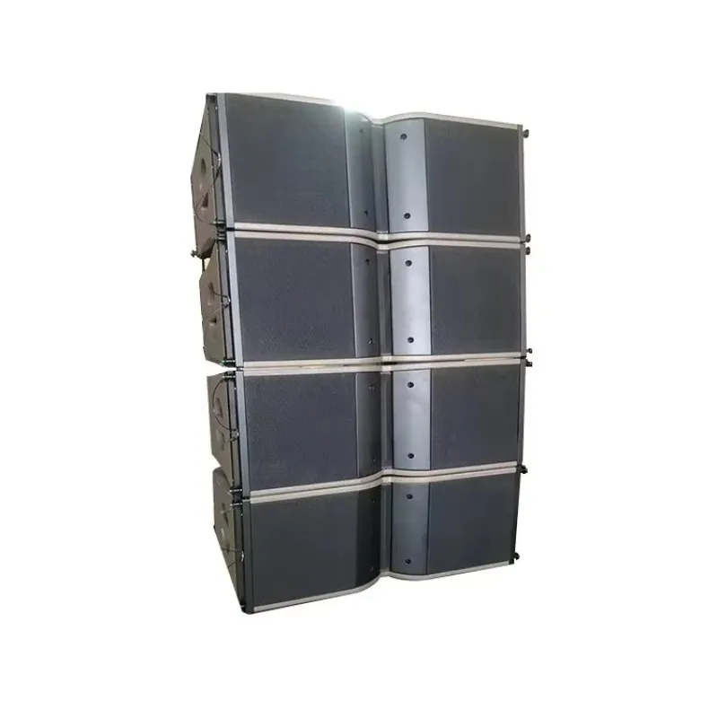 Professional Dual 10 12 Inch Line Array Speaker System Hanging Stage Dj Outdoor Powered Active Passive Line Array Speakers