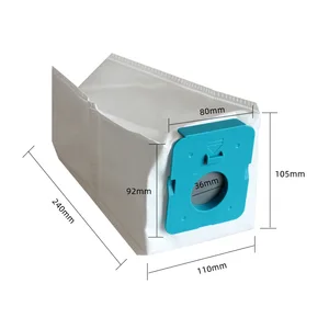 كيس غبار لسامسونج حسب الطلب ، مكنسة كهربائية نفاثة روبوت ، أكياس غبار عالية السعة ، صندوق غبار للأجزاء التي تستخدم لمرة واحدة ، VCA-ADB95 ، VS20A95923W أفضل 10 قطع غيار للمكنسة الكهربائية من سامسونج - رقم 10