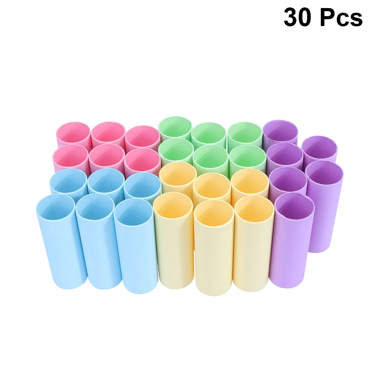 30Pcs Kraft Paper Cardboard Tubes Mailing Rolls for Art Paintings Drawings Document Shipping Storage Protector