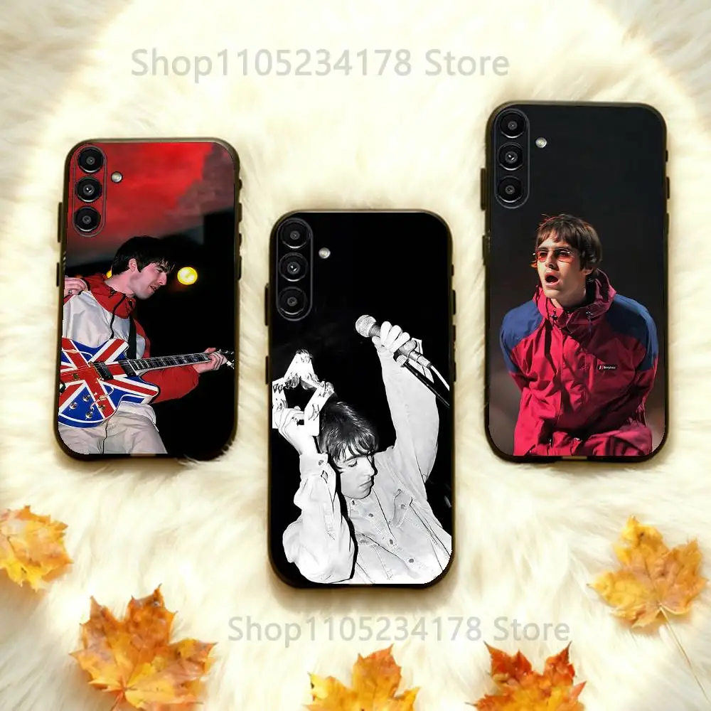 

Singer L-Liam G-Gallagher Phone Case Silicone Soft For Samsung Galaxy A73,31,32,72,41,53,52,71,22,5G,Note,J7,8,9