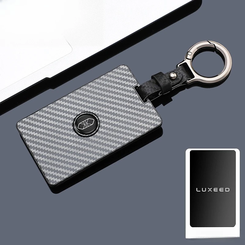 

ABS NFC Card Cover for 2026 LUXEED R7/S7/V9, Durable Plastic Protective KeyCase Shell with Keychain, Anti-Bend & Scratch Proof