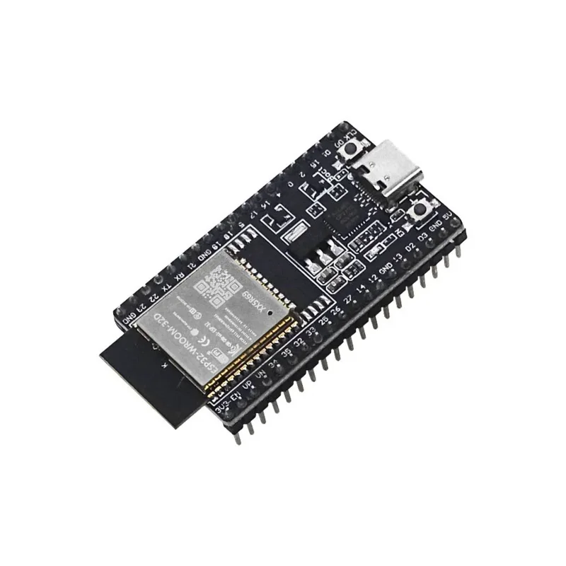 DevKitC 개발 보드, ESP32, WROOM-32D/32U WROVER 모듈 장착 가능, TYPE-C 인터페이스