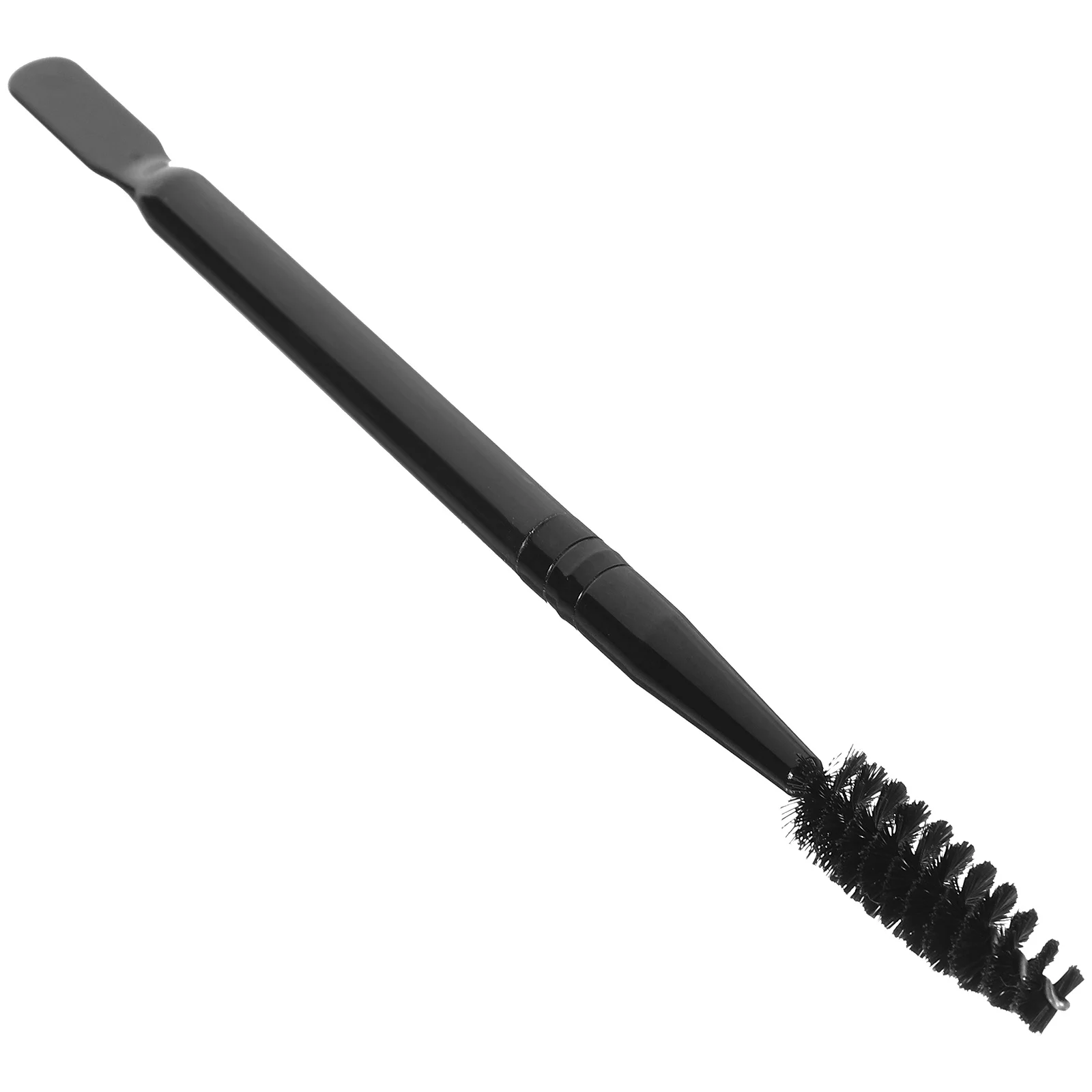 1Pcs Double End Eyebrow Eyelash Mascara Brush Black Lightweight Makeup Tool Portable for Women Makeup Brush for Eyebrow