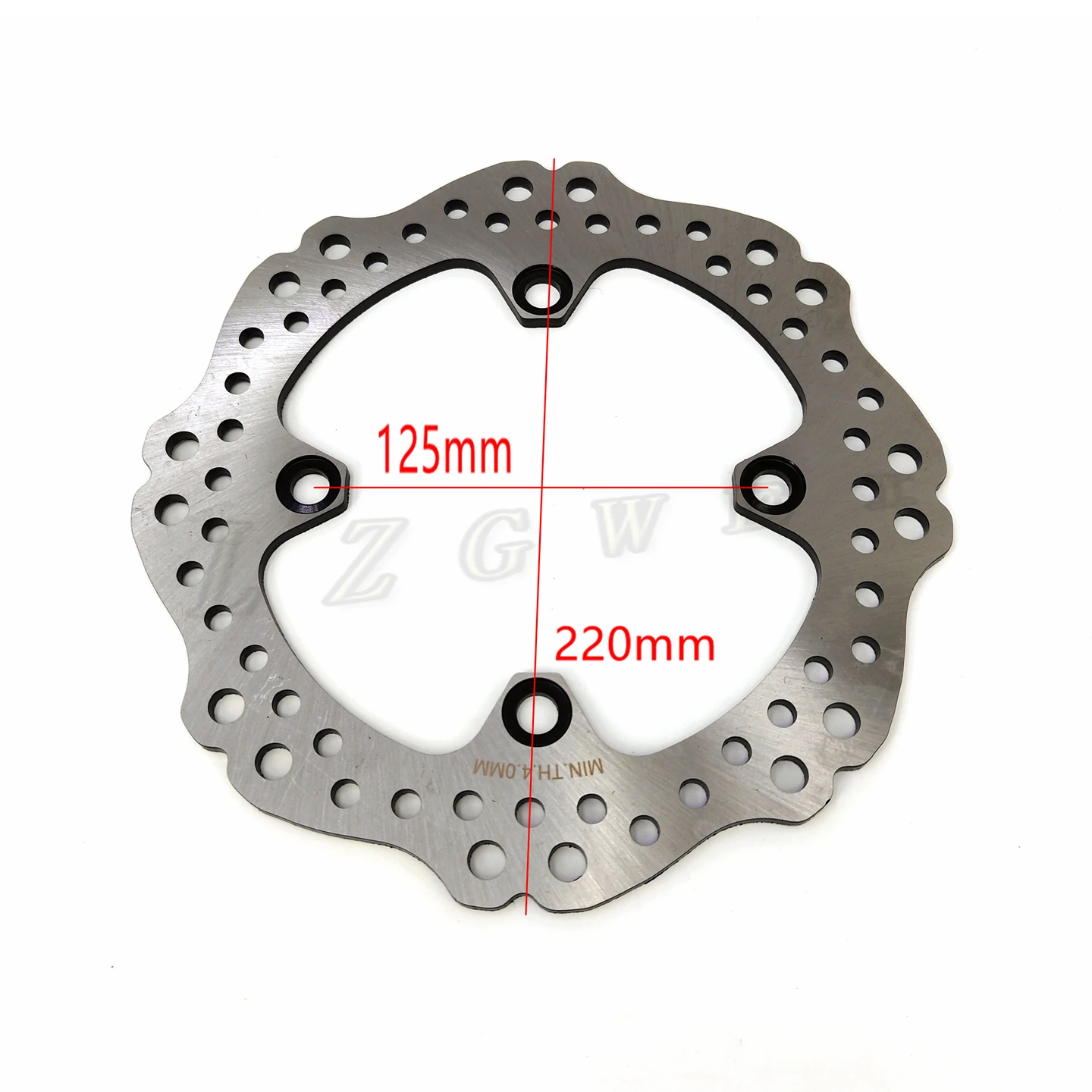 

220 мм тормозной диск заднего колеса мотоцикла для HONDA CRF250L 2013-2020 CRF300L 2021-2024 CRF250R 2017-2020 CRF300R 2021-2024