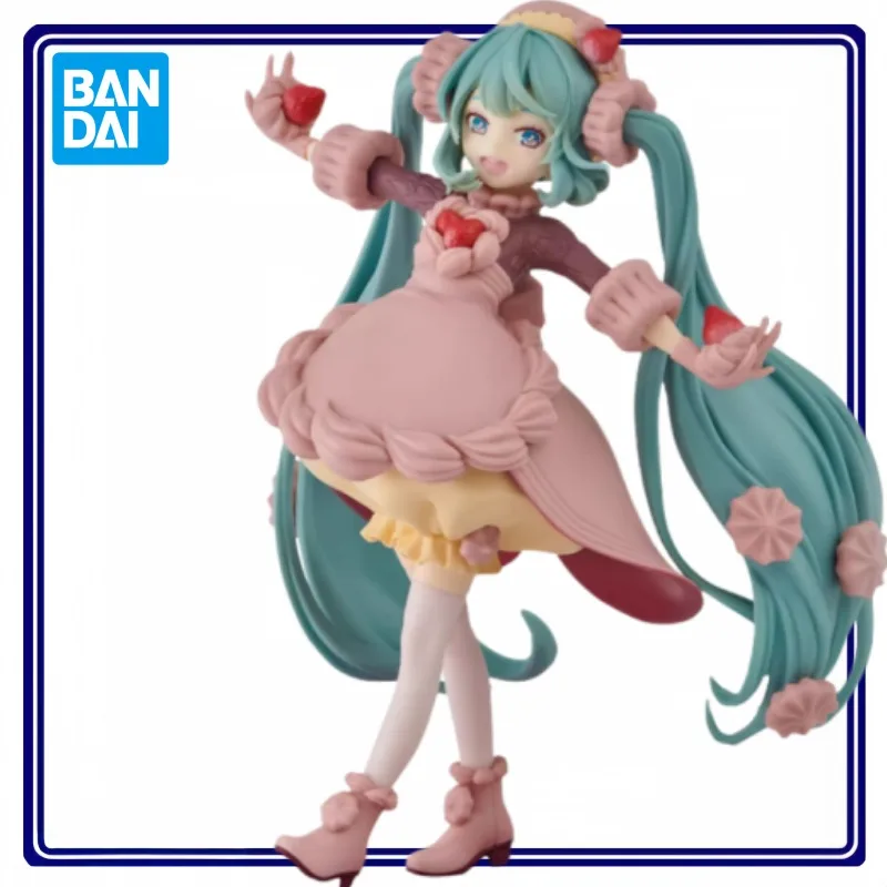 バンダイフリューお菓子シリーズ初音ミクイチゴチョコレートマフィンスイーツケーキ賞フィギュアアニメアクションキャラクターモデルギフト