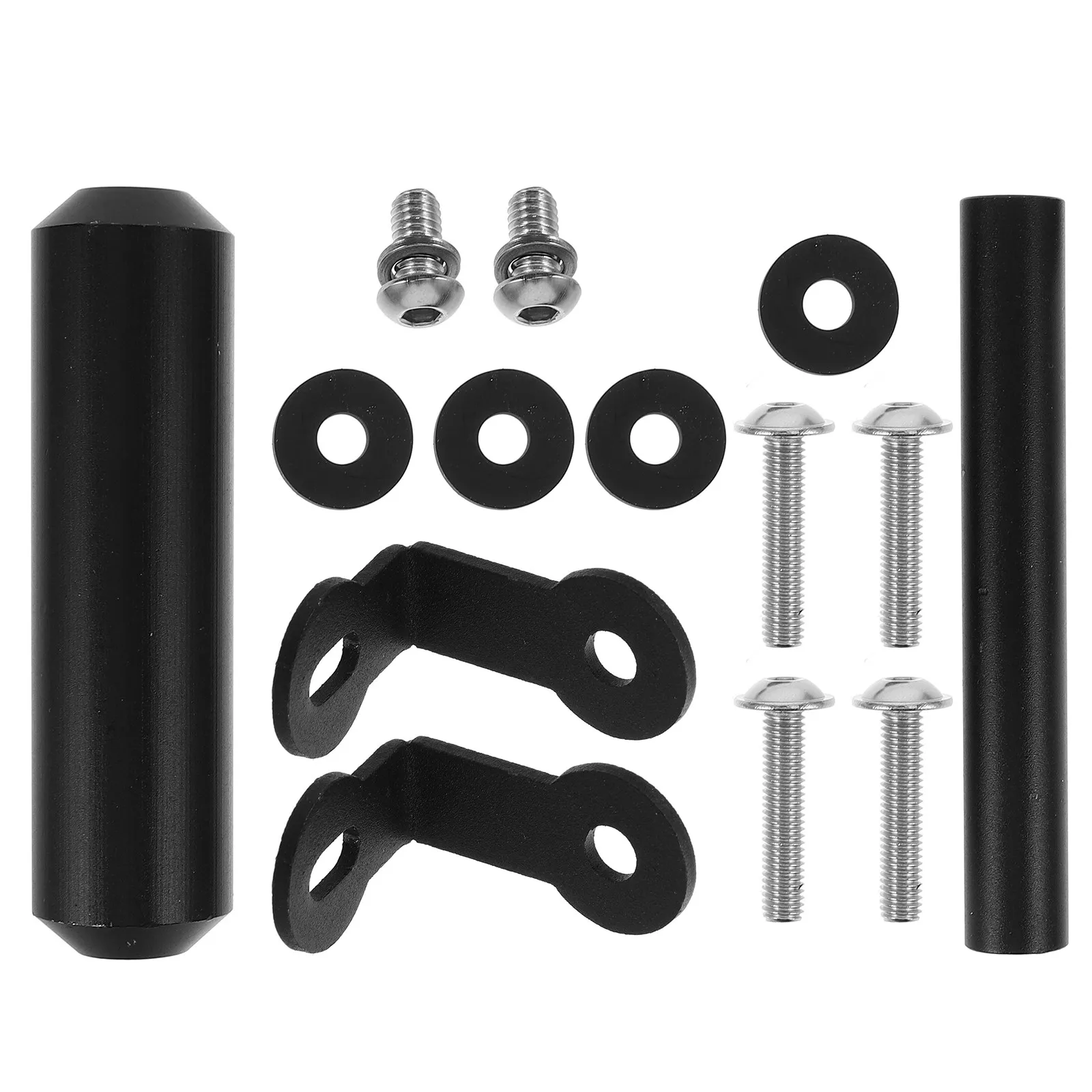 

1Set Motorcycle Phone Holder Heavy-Duty Aluminum Stem Mount for GPS Navigation Stable Shockproof Weather-Resistant Bike Scooter