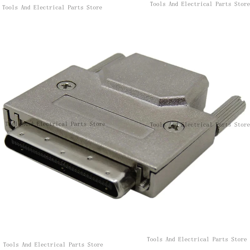 VHDCI 68P Connector SCSI 68Pin Small 68 Male And Female With Iron Shell Piercing Solder Wire Type