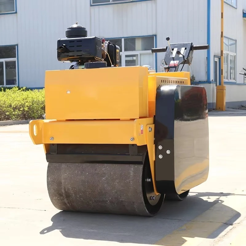 เครื่องบดอัดดินแบบเดินตาม ลูกกลิ้งคู่ รุ่น FYL-S600