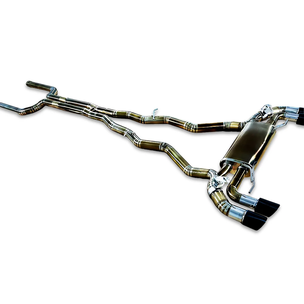 

Titanium Cat Back Exhaust for BMW M850/M850i G16 4.4T 2020-2024 Valve Exhaust Pipe Titanium Exhaust System
