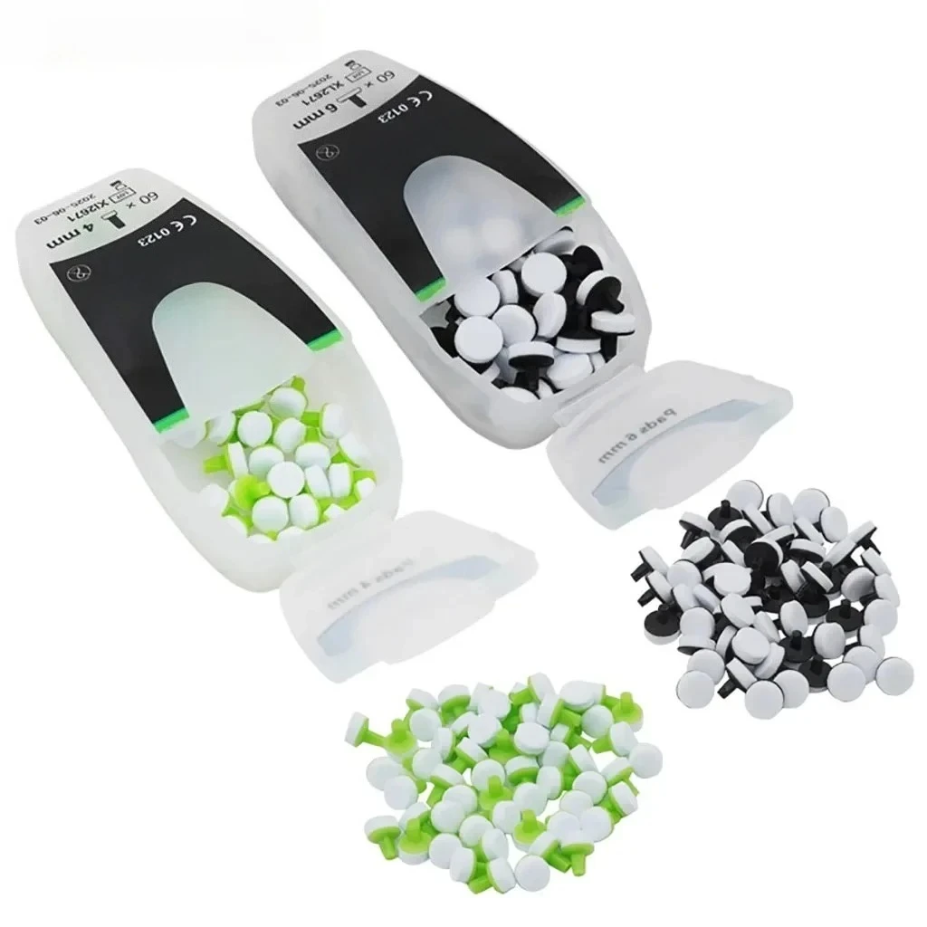 Dental Materials Pad Mixing Handle Spatulas Foam Pads Anterior And Posterior Composite Resin Tool Foam Modeling Dental Tools