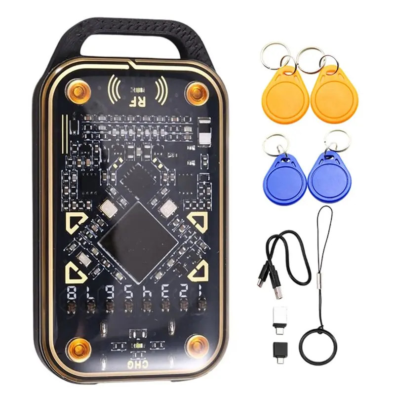 Image of [NEU!A25P】 Chameleon V3.0 RFID Smart Chip Emulator +2XUID/CUID Schlüsselanhänger Smart Card Reader Lesegerät Schreibgerät ID IC Karten-Tag-Kopierer