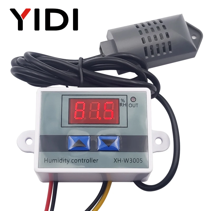 W3001 W3002 W3005 W1088 W1099 Digital Display Microcomputer Temperature Humidity Controller 12V 220V Hygrometer Thermorelator