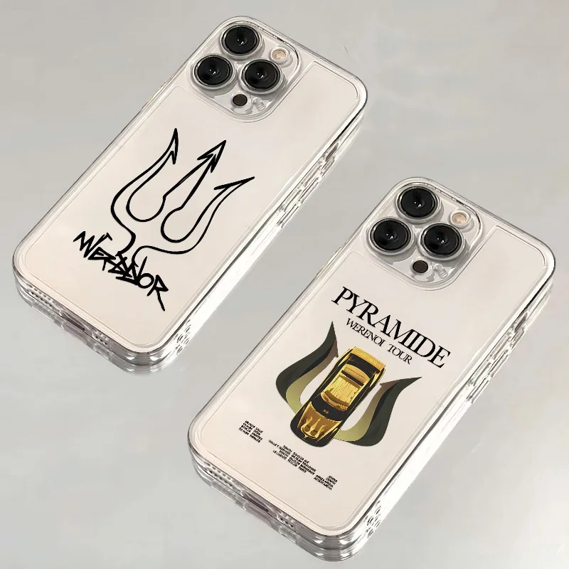 

Rapper W-Werenois Phone Case For iPhone 17 16 15 11 12 14 13 Pro Max Mini X XS XR 7 Plus 17E Shockproof Silicone Cover Fundas