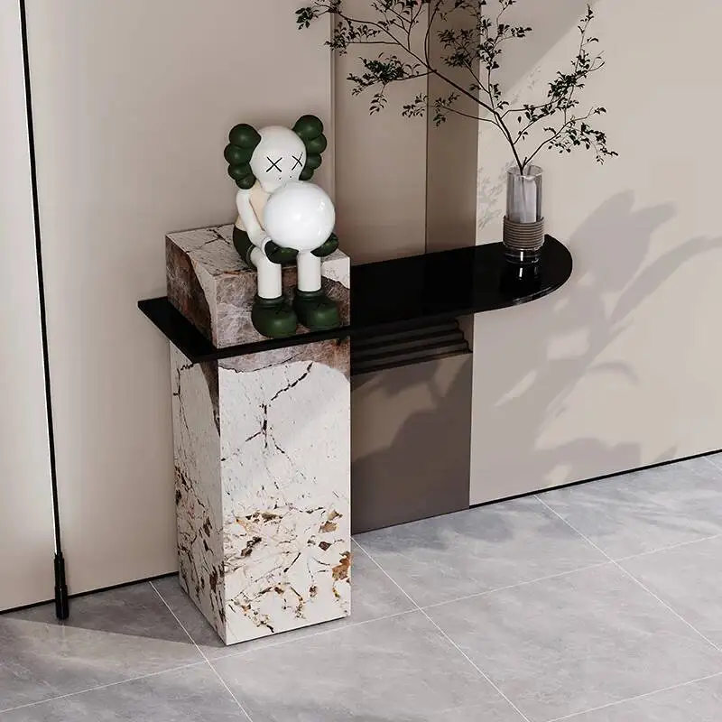 

Nordic Metal Modern Console Table Midcentry Lobby Luxury Console Table Hallway Entrance Wohnzimmer Tisch Living Room Furniture