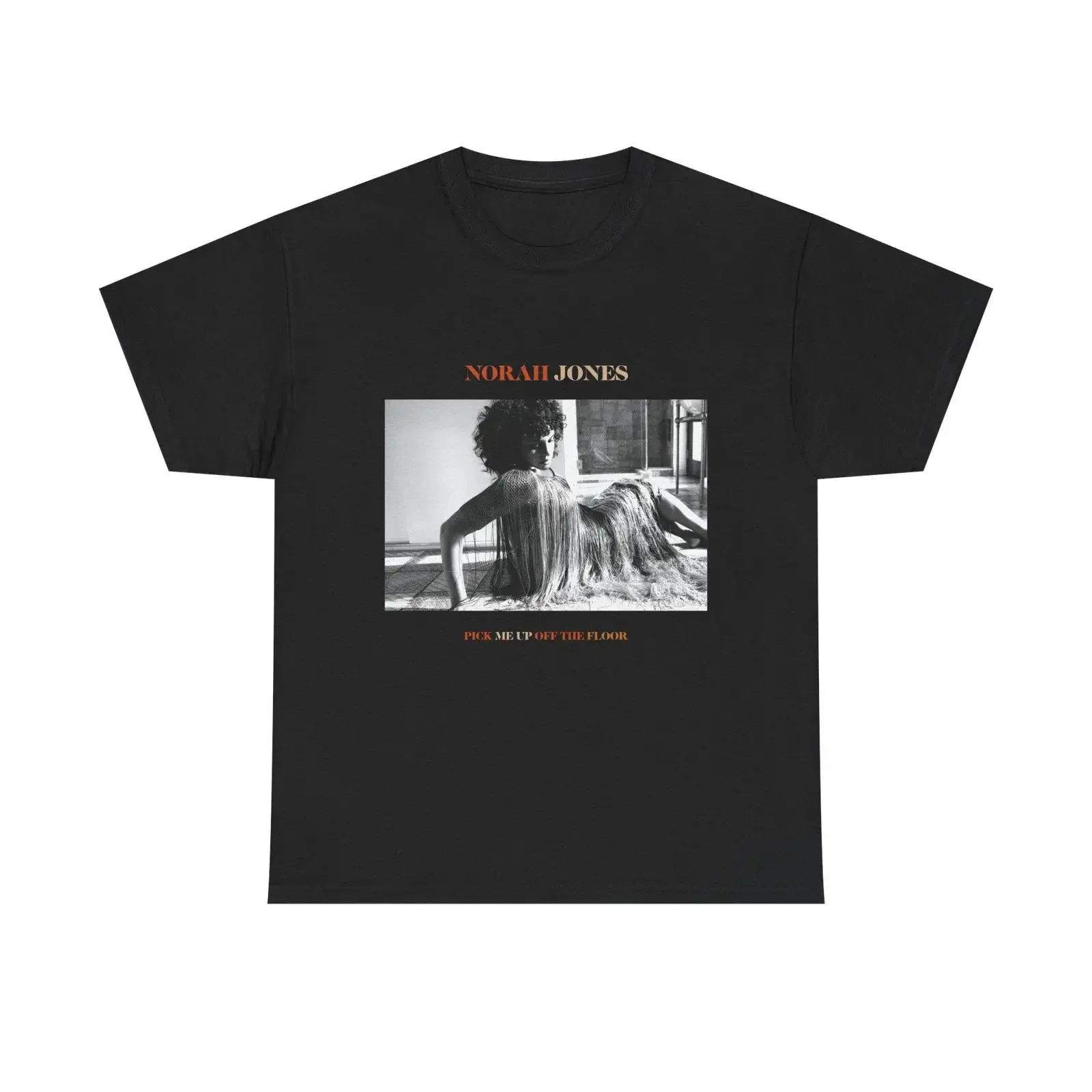 Norah Jones Pick Me Up Off The Floor Premium T shirt vintage Washed Stylish designer clothes Unisex homme fashion Versatile