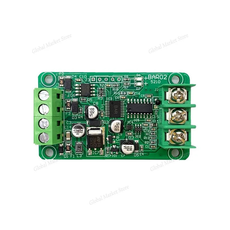 

Intelligent Temperature Transmitter PT100 Thermocouple Acquisition Card K Type Sensor Signal To RS485 BAR02