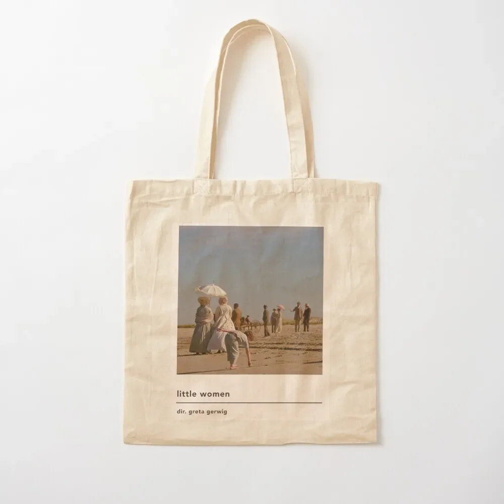 minimalist little women poster Tote Bag Women's shopper bag Portable shopping bag