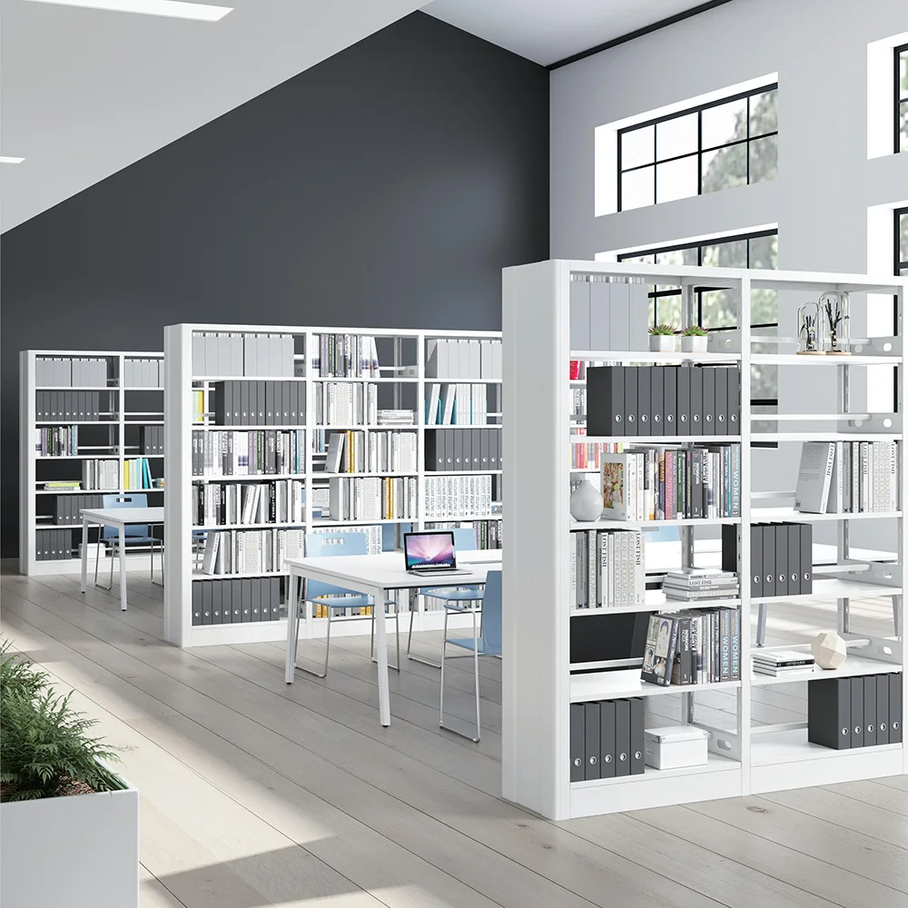Factory Direct Supply Customizable Office Library Wooden Furniture Storage Bookshelf Display Bookshelf
