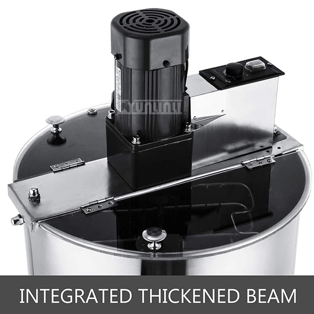 전기 꿀 셰이커 스테인레스 스틸 3 프레임 꿀 추출기 삼각대 꿀벌 벌집 장비