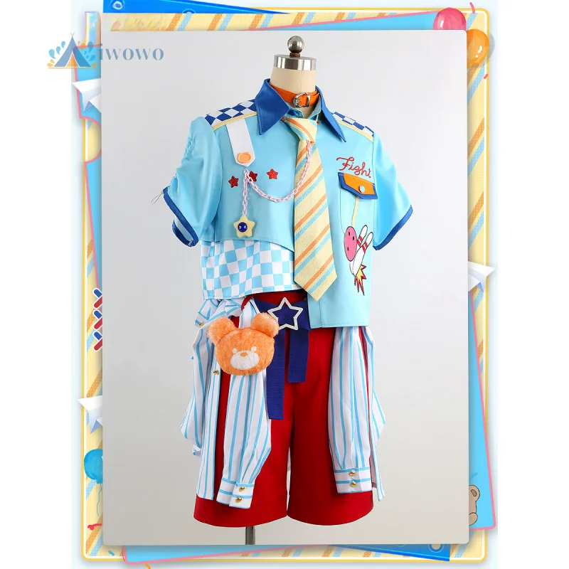 

Game Ensemble Stars nito nazuna/Yuuki Makoto/Resu Q Cosplay Costume Sweet Uniform Hallowen Carnival Party Women Men Clothes New