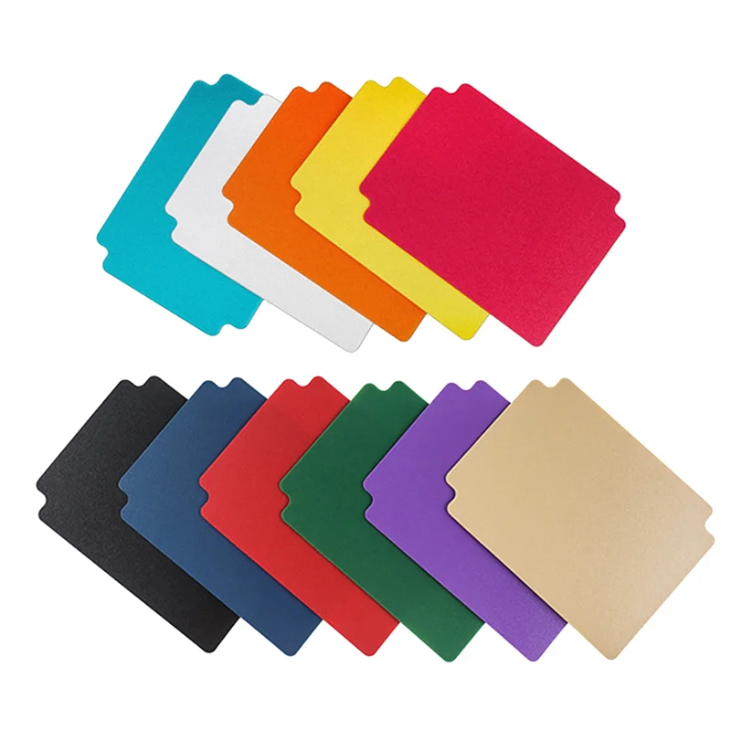 

ABAZJ Trading Card Dividers, 60pcs Muliticolor Card Page Dividers,Frosted Card Separator Divider Cards, for Office Games Card