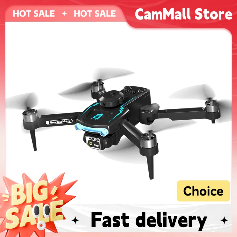 جديد F169 8K HD كاميرا مزدوجة درون WIFI FPV RC الطائرة بدون طيار المهنية الارتفاع عقد أربعة جوانب تجنب العوائق طوي كوادكوبتر