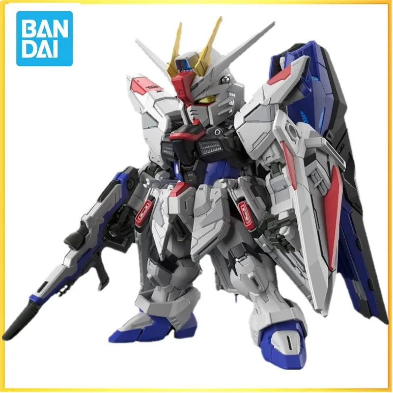 In Stock Bandai MGSD Gundam Seed ZGMF-X10A Freedom Gundam Joint Movable Figure Assembled Model Collectible Toys