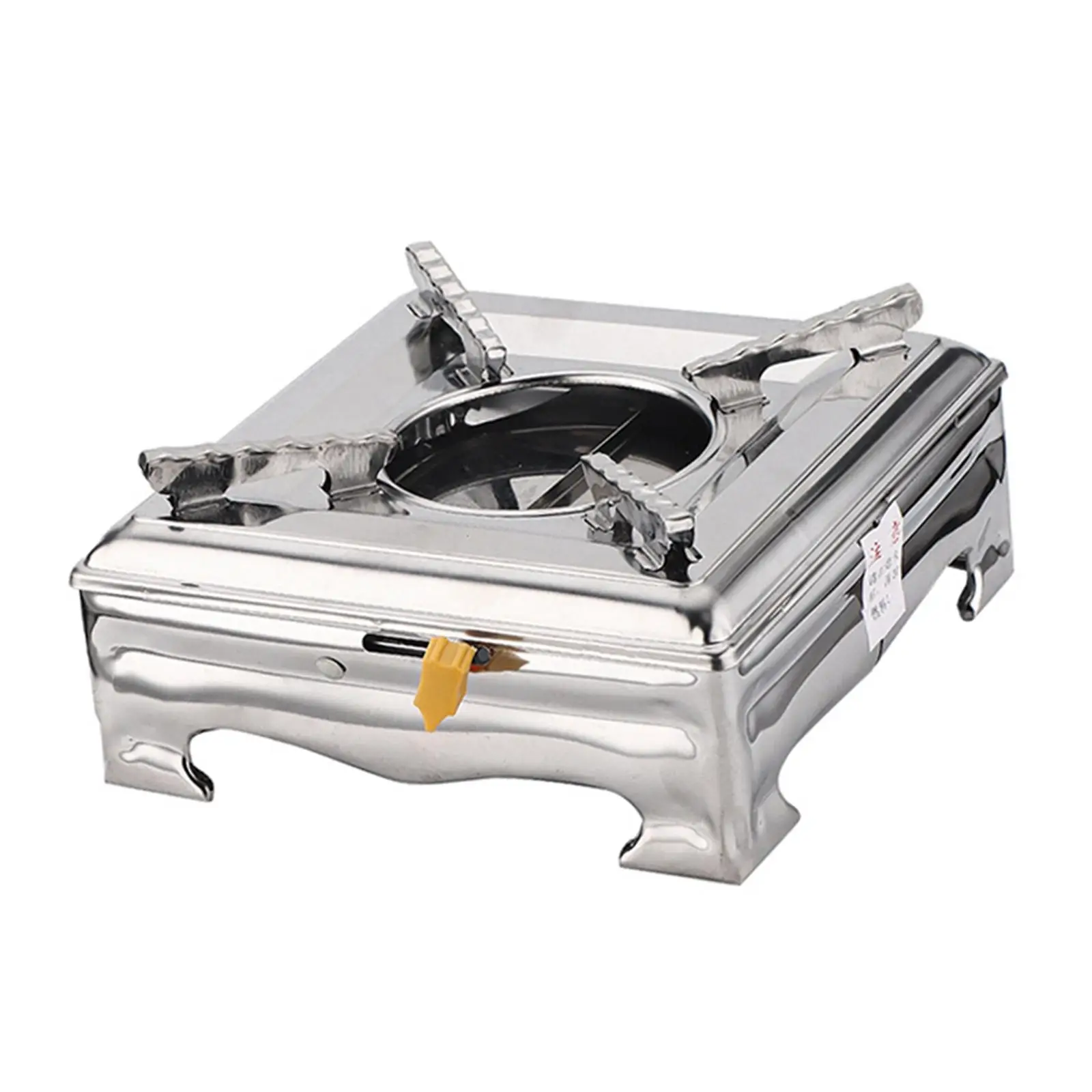 Alcohol Stove with Lid Portable Anti Scalding Aluminum for Household Camping