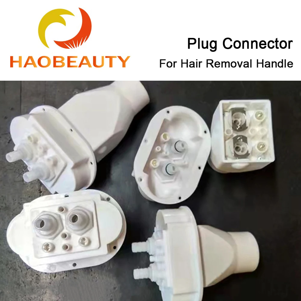 Haobeauty ซ็อกเก็ตเสียบสำหรับ IPL OPT E-Light YAG เลเซอร์กำจัดขนติดตั้ง Handle Beauty อะไหล่