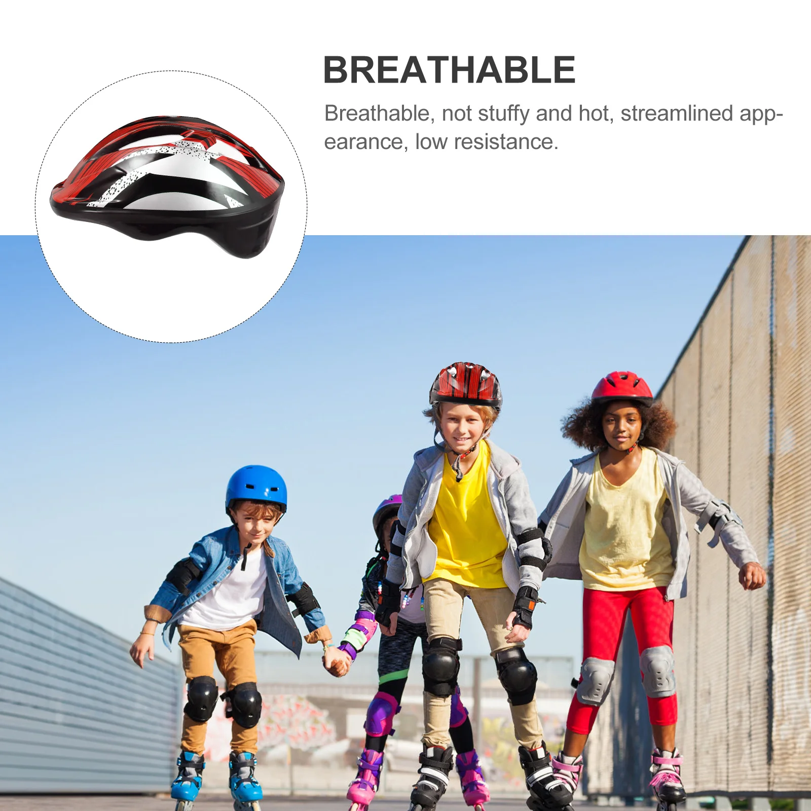 

Kids Riding Children Cycling Breathable Lightweight Outdoor Sports For Bike Skateboarding Roller Skating
